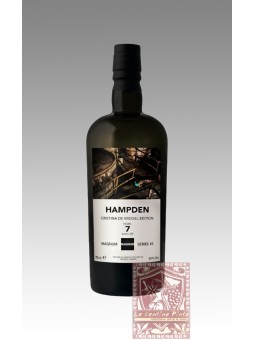 HAMPDEN HGML 2018 7 YO PURE SINGLE RUM MAGNUM SERIES -3 CRISTINA DE MIDDEL EDITION 70CL