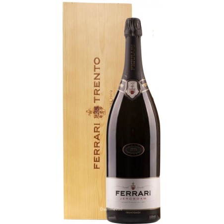 FERRARI BRUT  2017 JEROBOAM DA 3  LITRI IN CASSA DI LEGNO