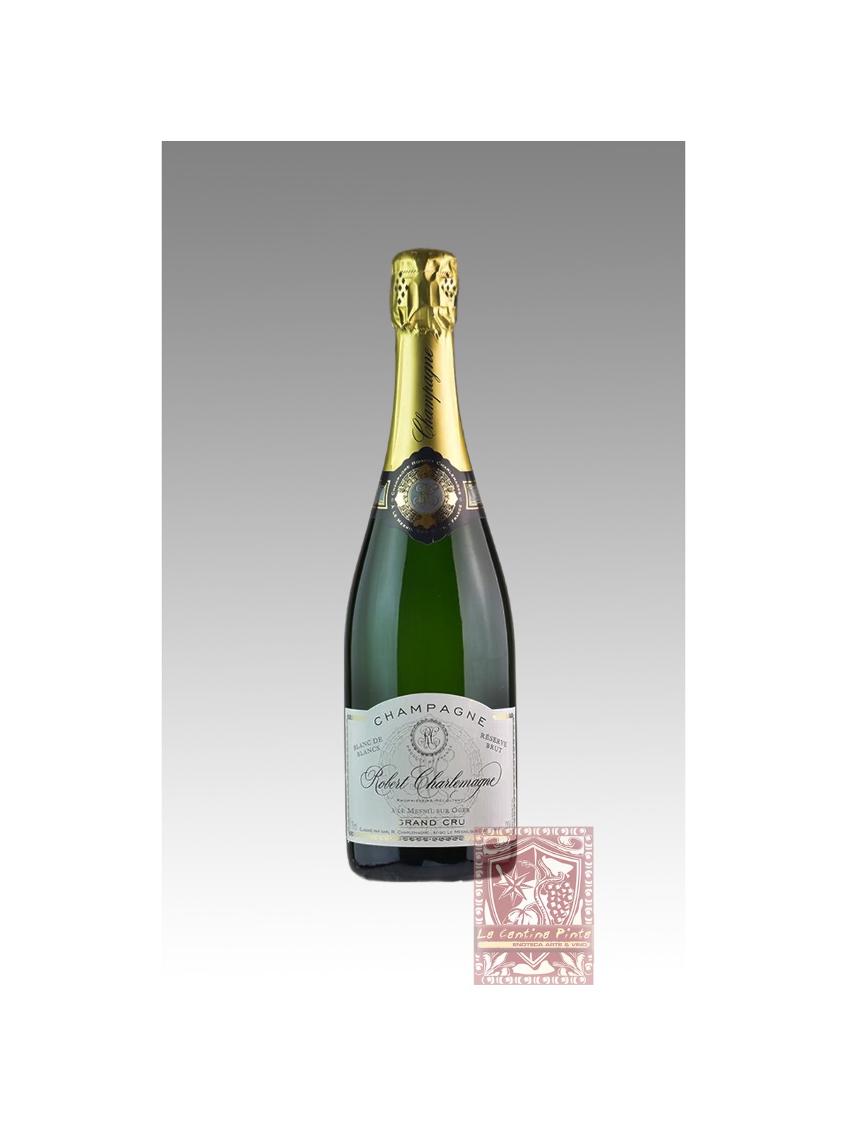 CHAMPAGNE ROBERT CHARLEMAGNE BLANC DE BLANCS BRUT RESERVE GRAND CRU