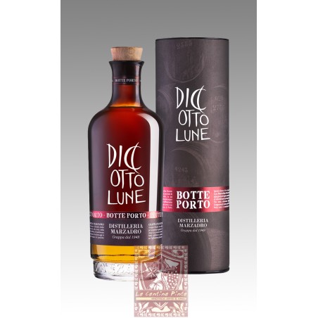 GRAPPA LE DICIOTTO LUNE RISERVA AFFINATA IN BOTTI DI PORTO 70 CL- MARZADRO