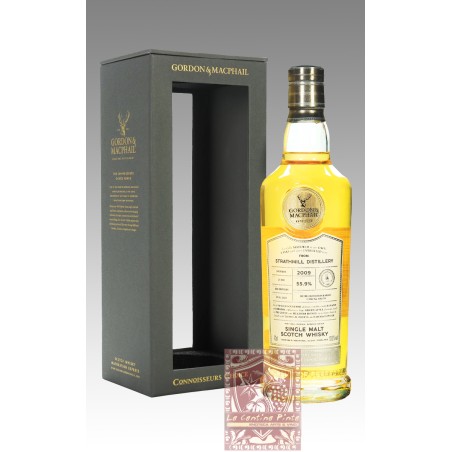 STRATHMILL SINGLE MALT SCOTCH WHISKY CASK STRENGTH 2009 12YO LION'S CHOICE GORDON & MCPHAIL
