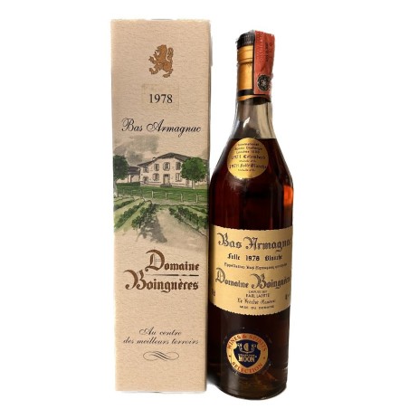 BAS ARMAGNAC 1977 FOLLE BLANCHE AOC - DOMAINE BOINGNERES