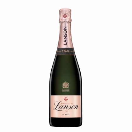 CHAMPAGNE LANSON BRUT LE ROSE'  LABEL