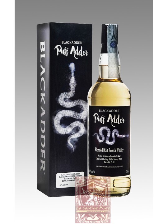 BLENDED MALT SCOTCH WHISKY PUFF ADDER BATCH FEF: PA 01 - BLACKADDER