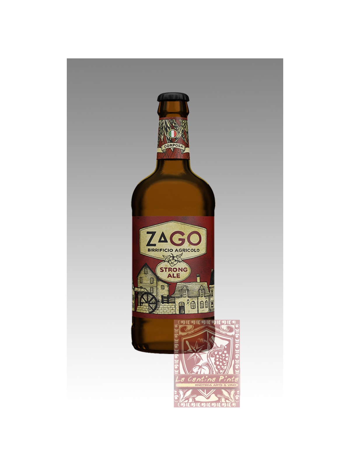 BIRRA STRONG ALE   - BIRRIFICIO AGRICOLO ZAGO