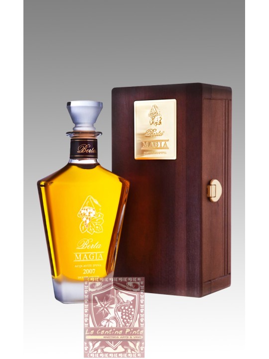 MAGIA 2013 GRAPPA INVECCHIATA CASSETTA IN LEGNO  - DISTILLERIE BERTA