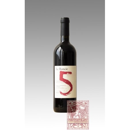 LE BONCIE 5 CINQUE 2022 VINO ROSSO TOSCANA IGT - PODERE LE BONCIE
