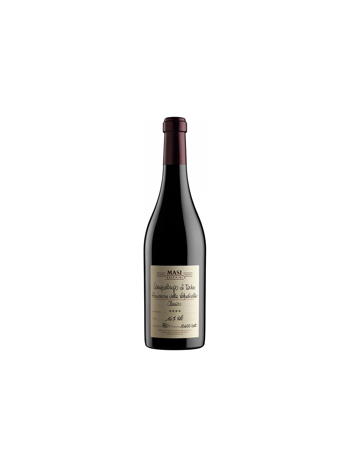 AMARONE CLASSICO 2011 CAMPOLONGO DI TORBE - MASI