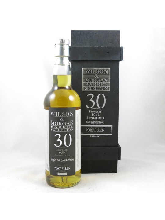 SINGLE MALT SCOTCH WHISKY PORT ELLEN 30Y.O. 1982/2012 WILSON & MORGAN BARREL SELECTION
