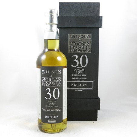 SINGLE MALT SCOTCH WHISKY PORT ELLEN 30Y.O. 1982/2012 WILSON & MORGAN BARREL SELECTION