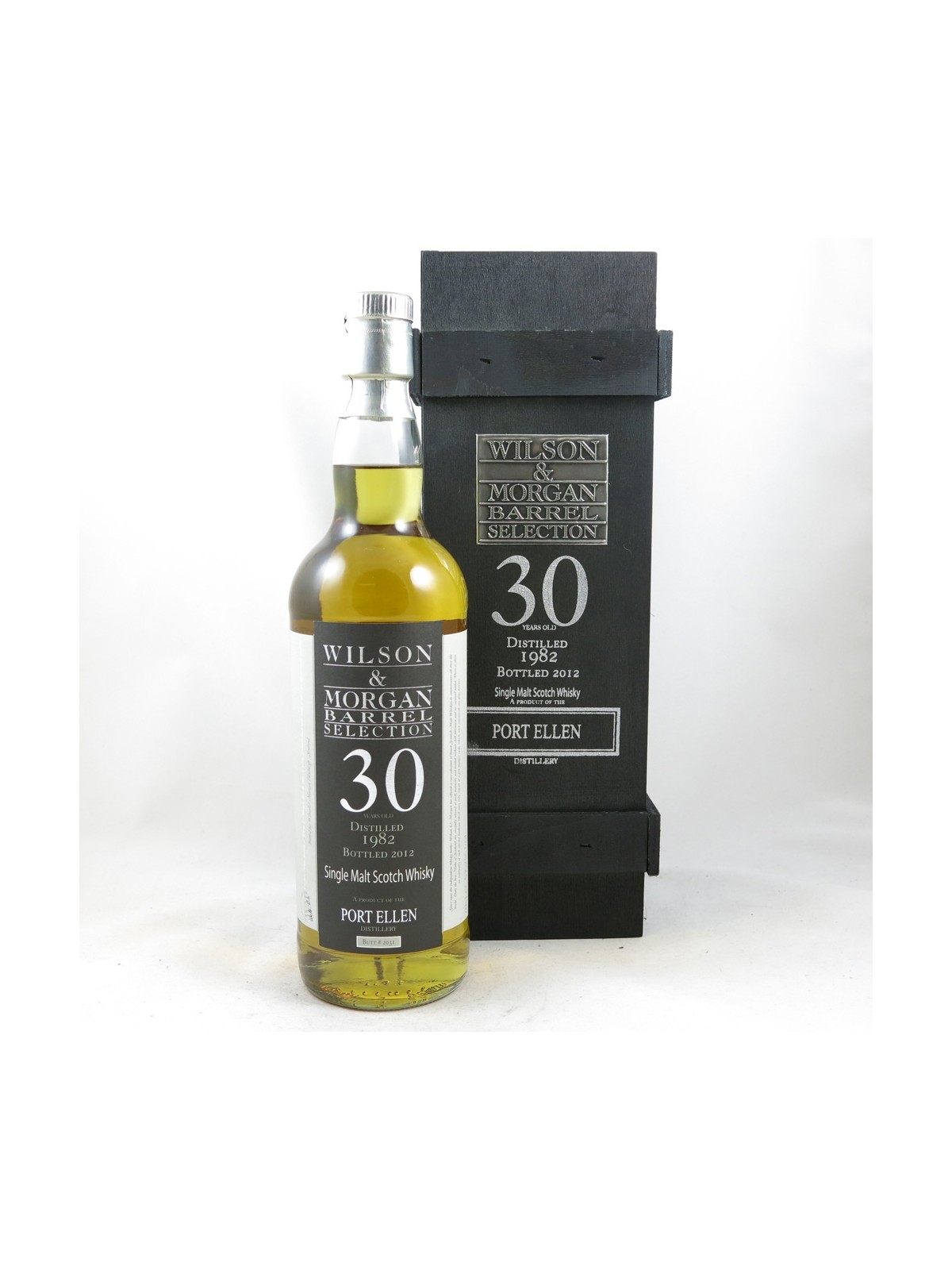 SINGLE MALT SCOTCH WHISKY PORT ELLEN 30Y.O. 1982/2012 WILSON & MORGAN BARREL SELECTION
