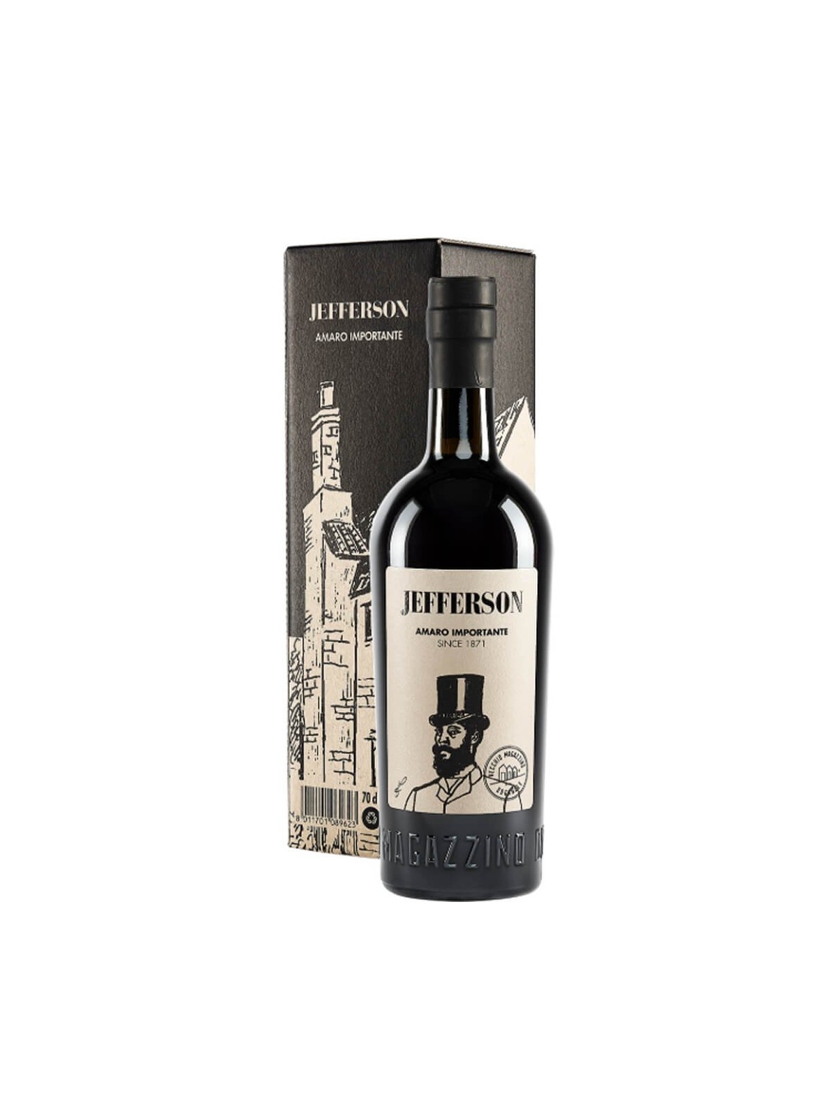 JEFFERSON 1871 AMARO IMPORTANTE - VECCHIO MAGAZZINO DOGANALE