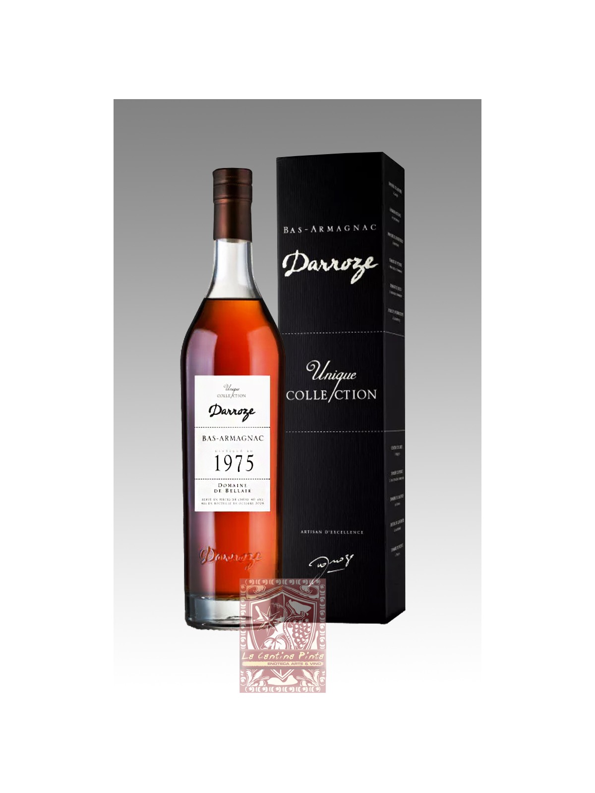 BAS ARMAGNAC DOMAINE DE BELLAIR 1975 UNIQUE COLLECTION -  DARROZE