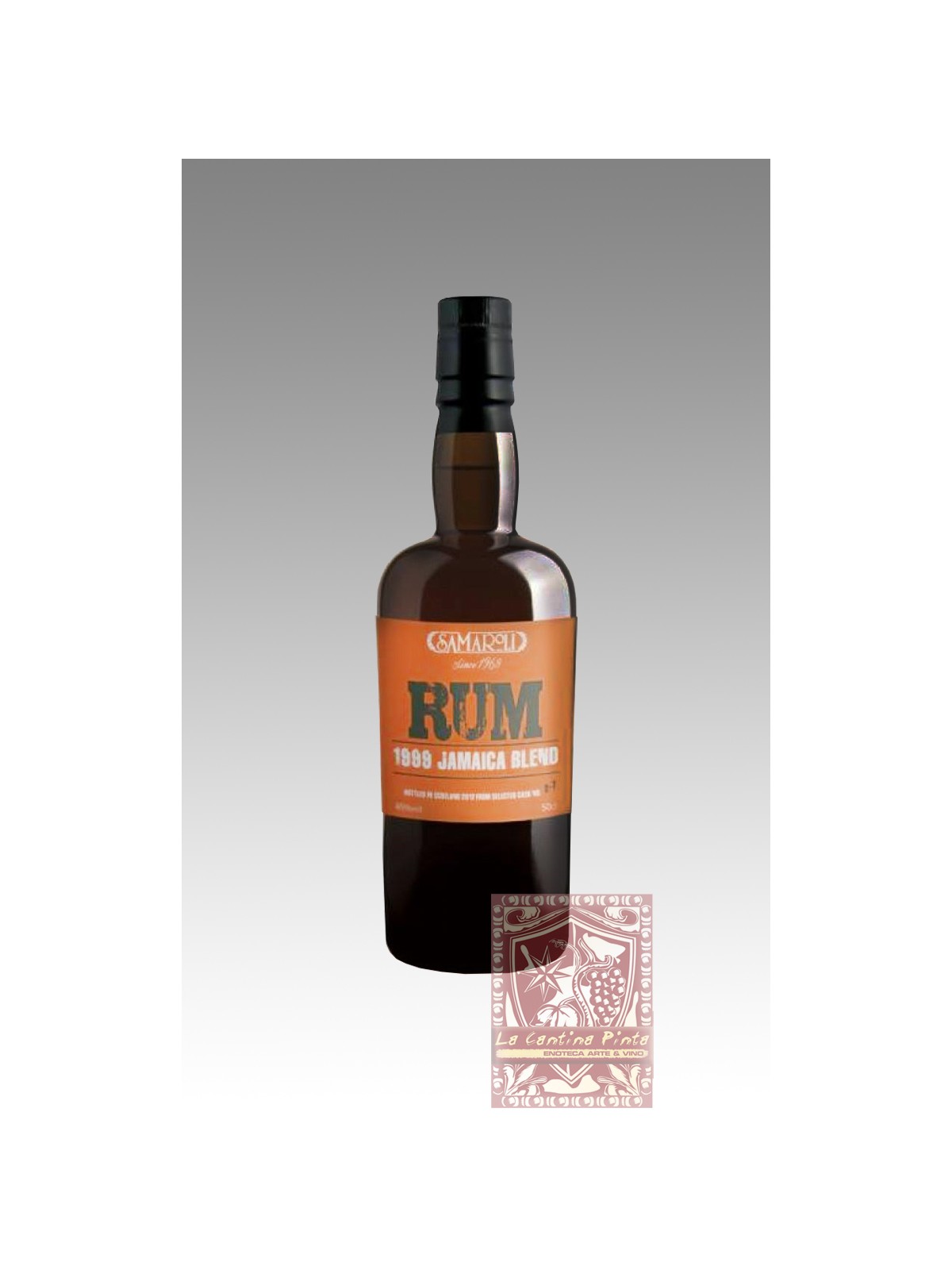RUM JAMAICA BLEND 1999/2012 SEL. CASK N° 2 -7  - SAMAROLI 50 CL