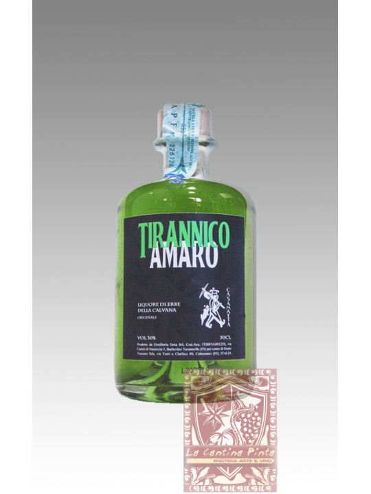 AMARO TIRANNICO - LIQUORE DI ERBE DELLA CALVANA - CASAMATTA