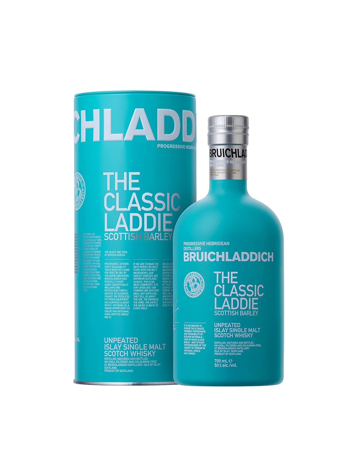 WHISKY Bruichladdich The Classic Laddie Scottish Barley, Unpeated Islay Single Malt