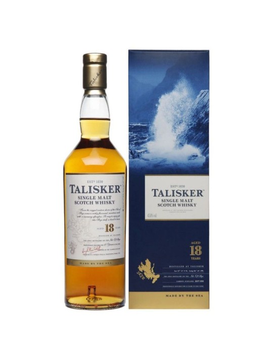 WHISKY TALISKER 18 YO, SINGLE MALT FROM THE ISLE OF SKYE